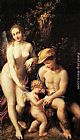 Venus with Mercury and Cupid by Correggio